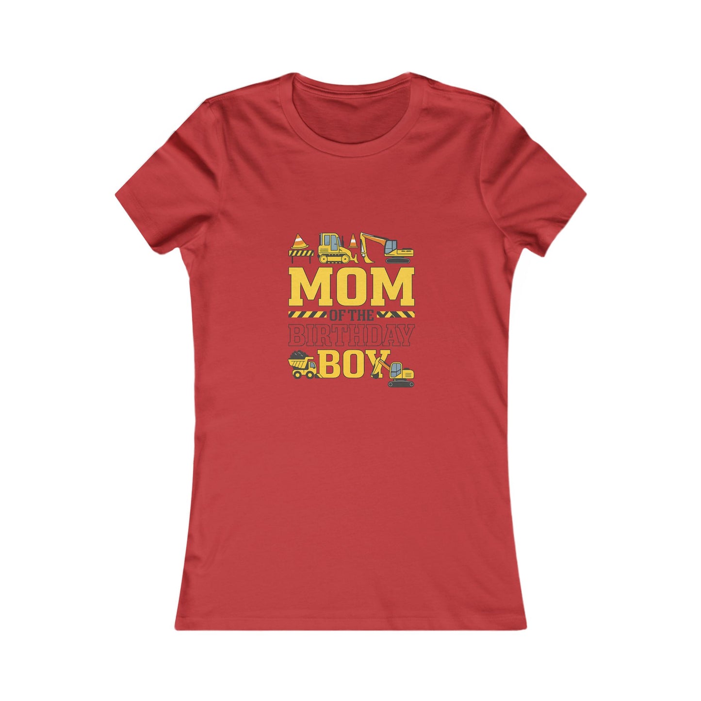 "Mom of the Construction Boy" T‑Shirt