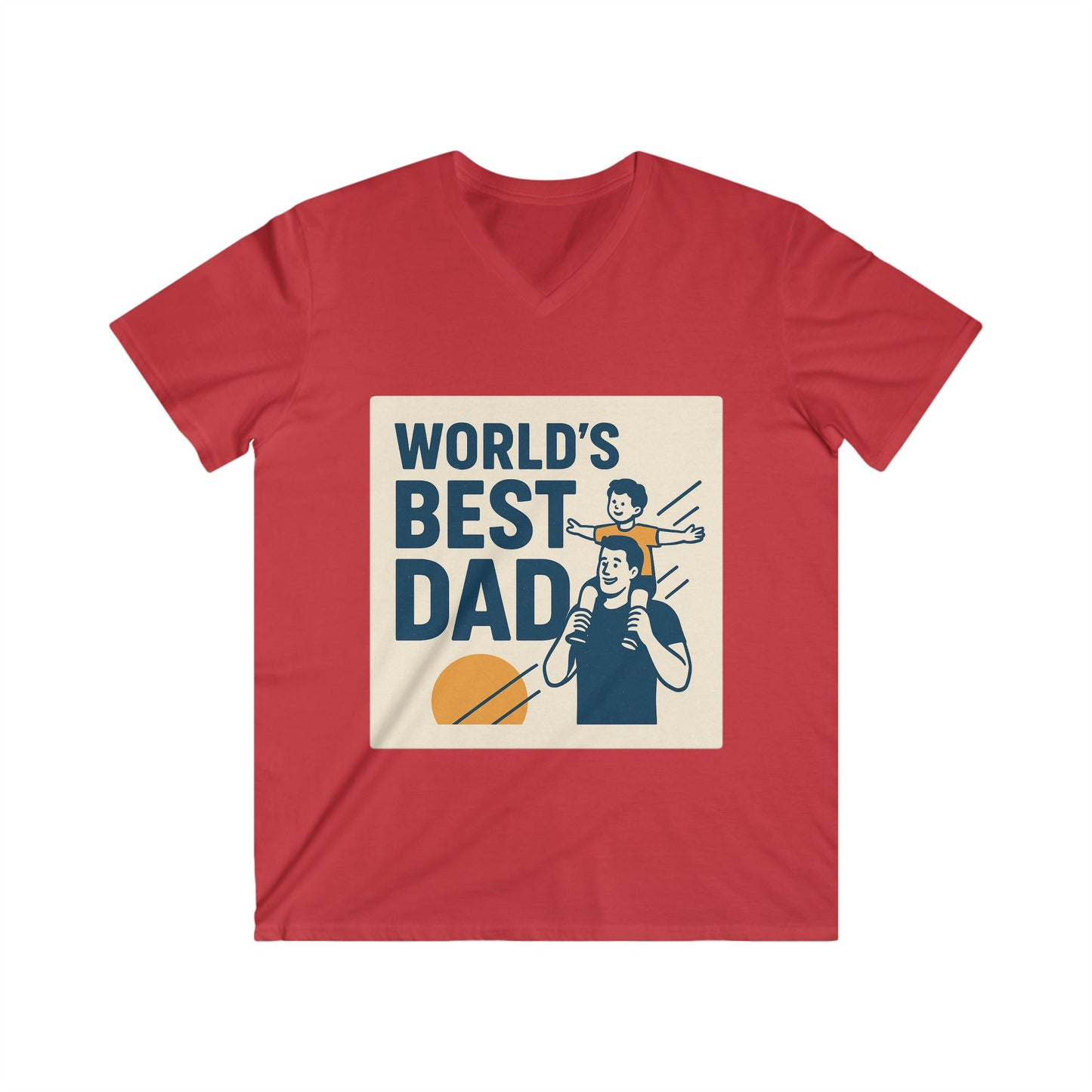 ''World's Best Dad'' T-Shirt