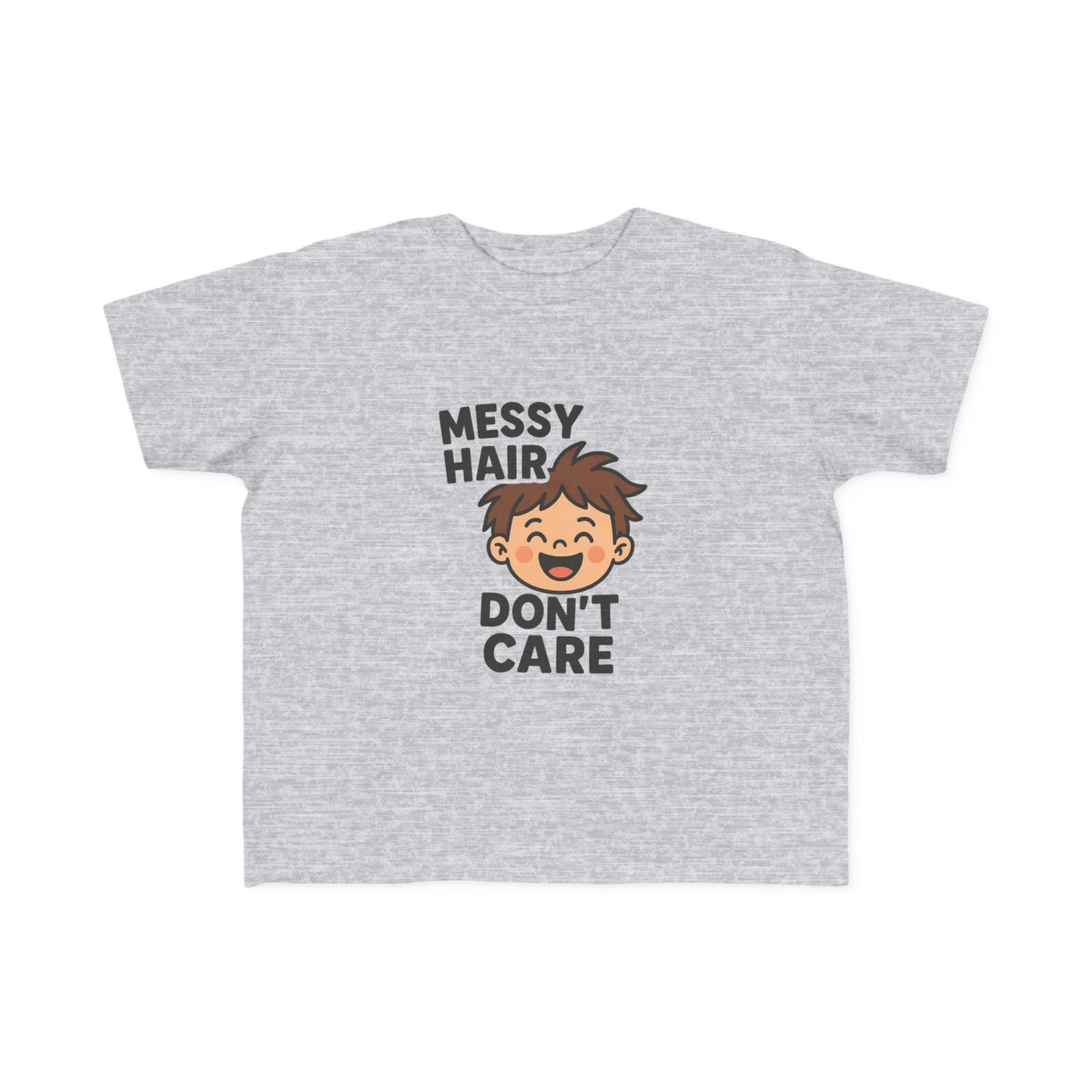 ''Messy Hair Don't Care'' Toddler T-Shirt
