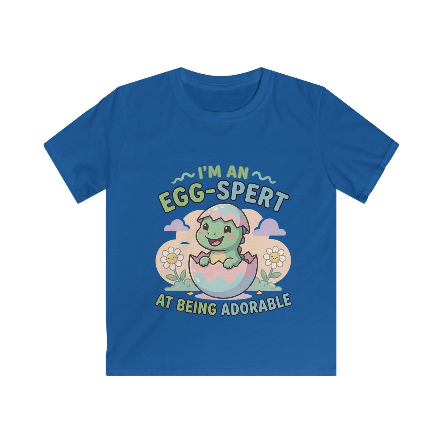 "I'm an Egg-spert at Being Adorable" Kids T-Shirt