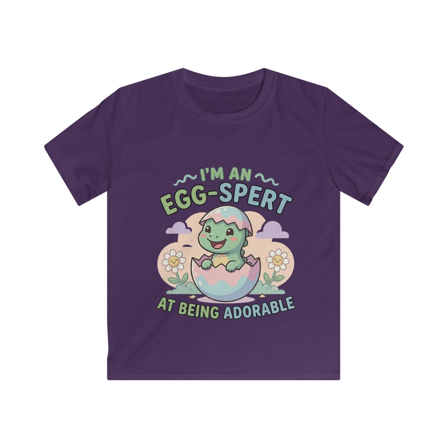 "I'm an Egg-spert at Being Adorable" Kids T-Shirt