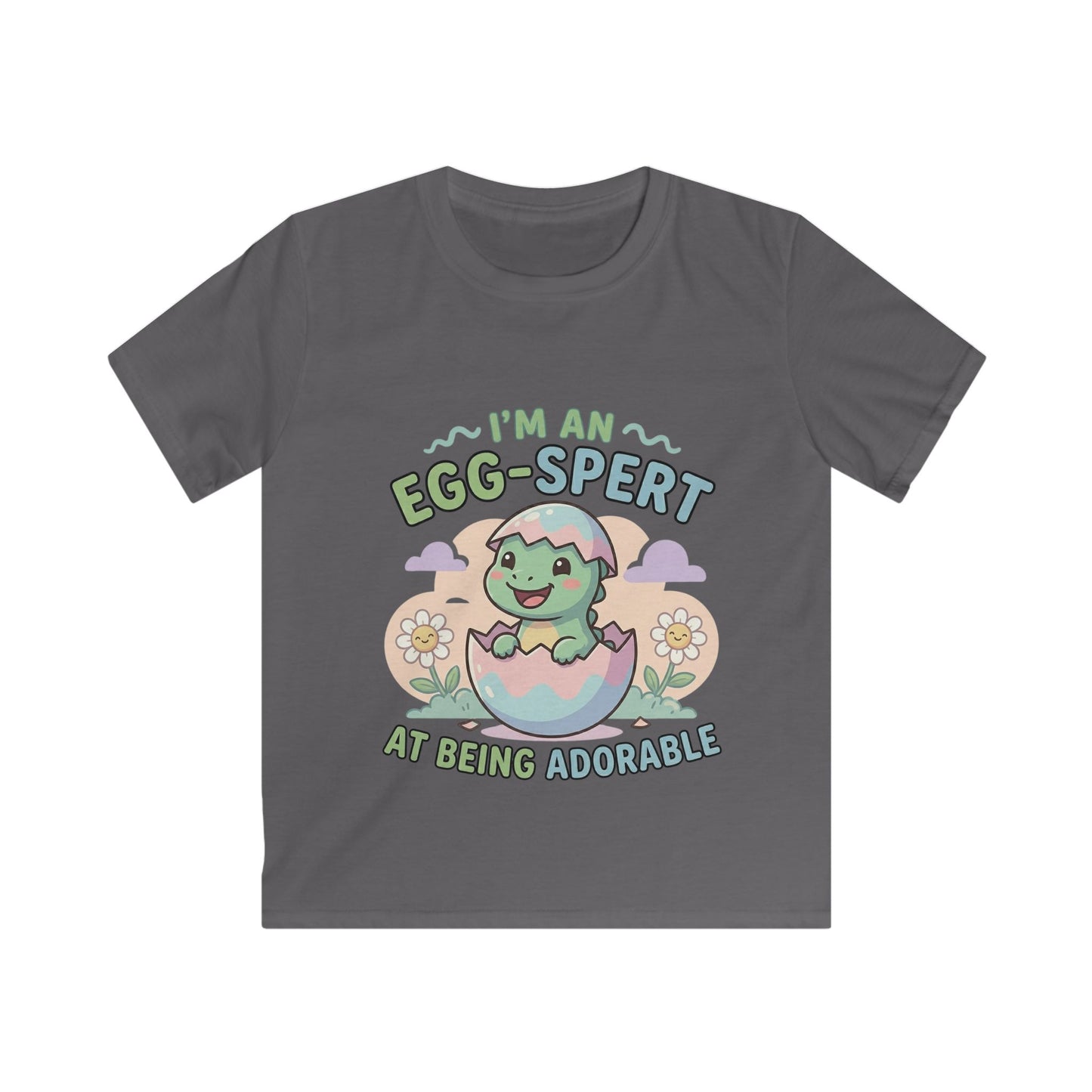"I'm an Egg-spert at Being Adorable" Kids T-Shirt