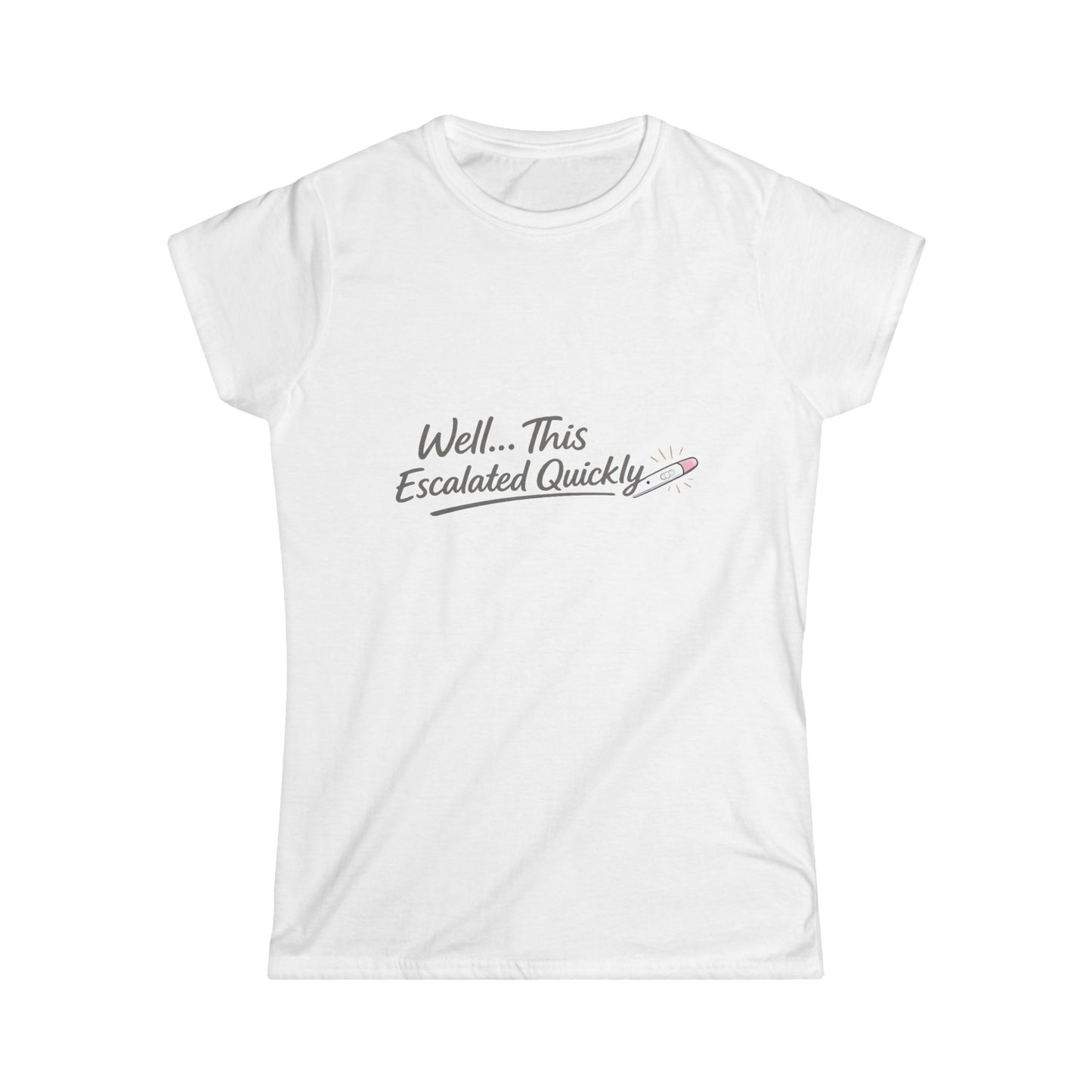 Women's T-Shirt "Well... This Escalated Quickly"