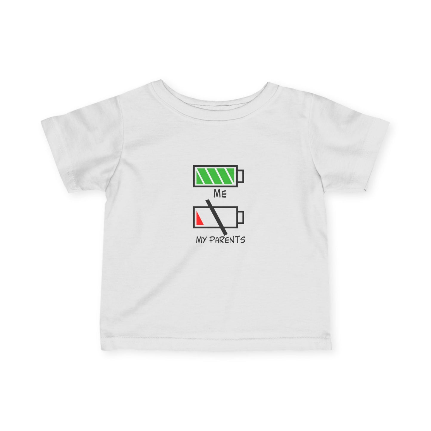 Full Battery/Low Battery Baby T-Shirt