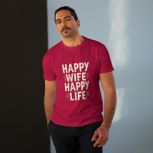 ''Happy Wife Happy Life'' Men T-Shirt
