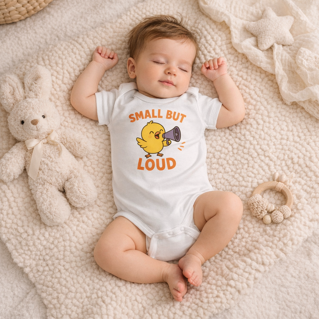 Baby Bodysuit "Small But Loud"