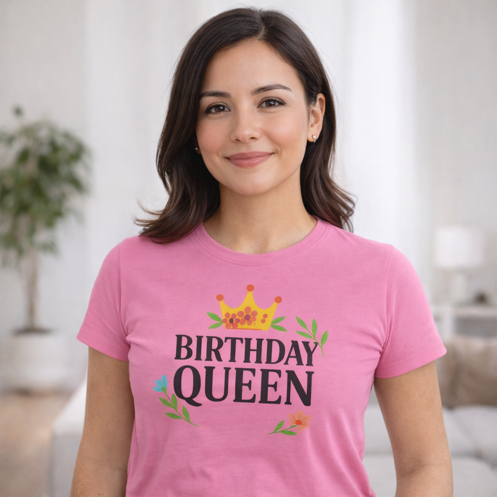 ''Birthday Queen'' T-Shirt