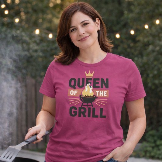 ''Queen of the Grill Women's T‑Shirt