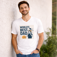 ''World's Best Dad'' T-Shirt