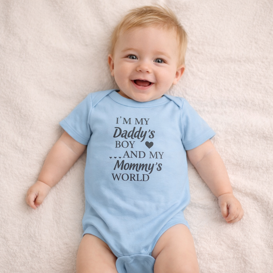 "I'm My Daddy's Boy" Baby Bodysuite