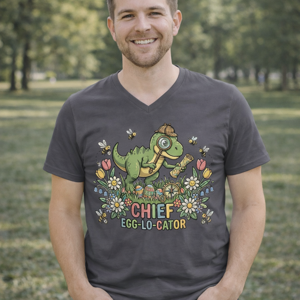 ''Chief Egg-Lo-Cator'' Men T-Shirt