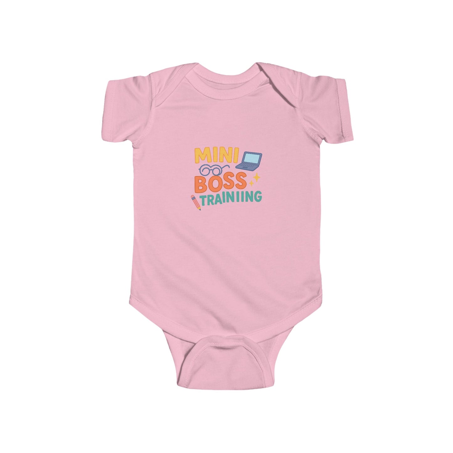 ''Mini Boss Training'' Baby Bodysuit