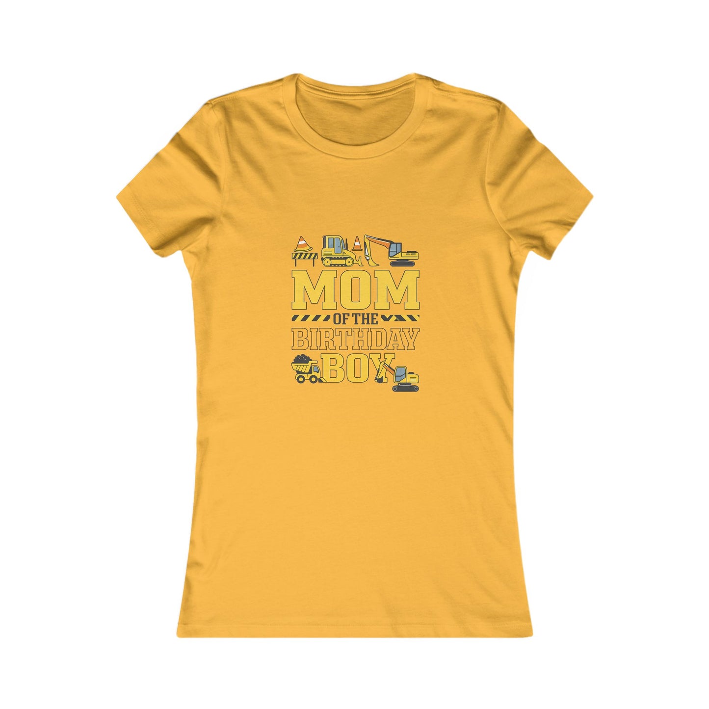 "Mom of the Construction Boy" T‑Shirt