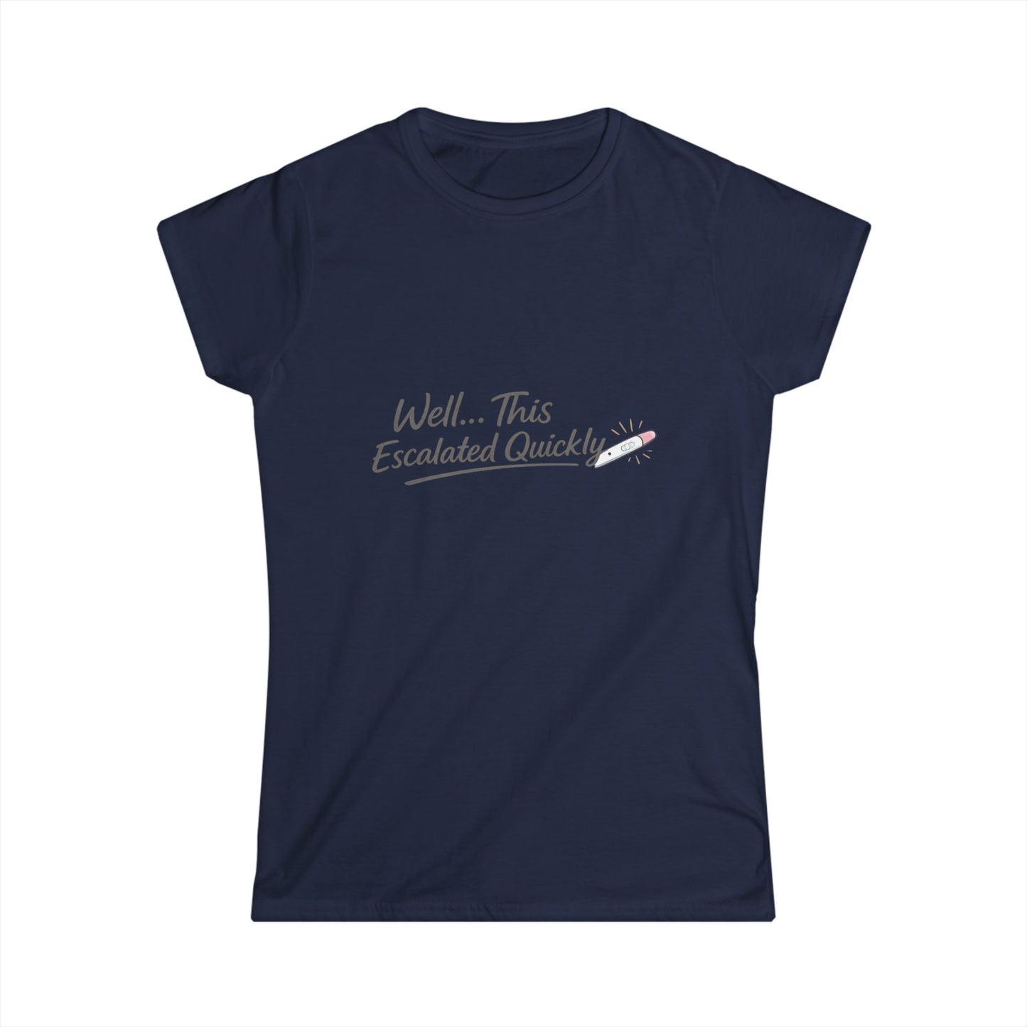 Women's T-Shirt "Well... This Escalated Quickly"
