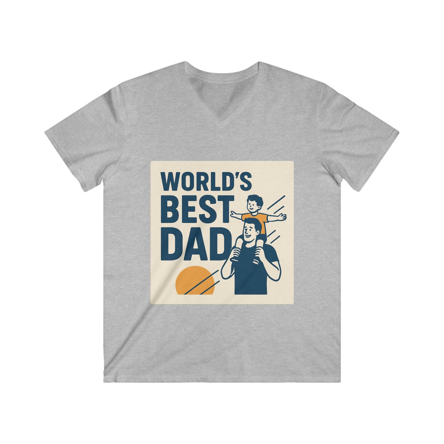 ''World's Best Dad'' T-Shirt