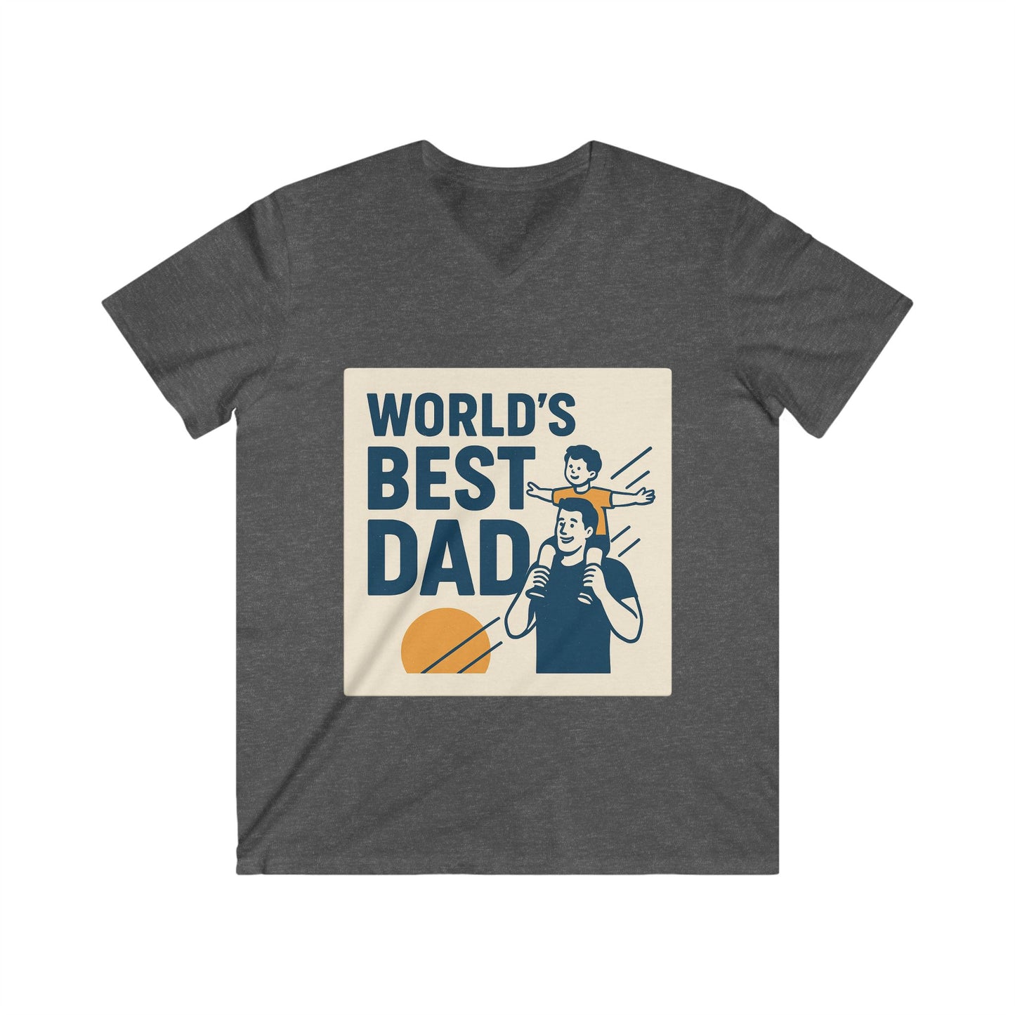 ''World's Best Dad'' T-Shirt