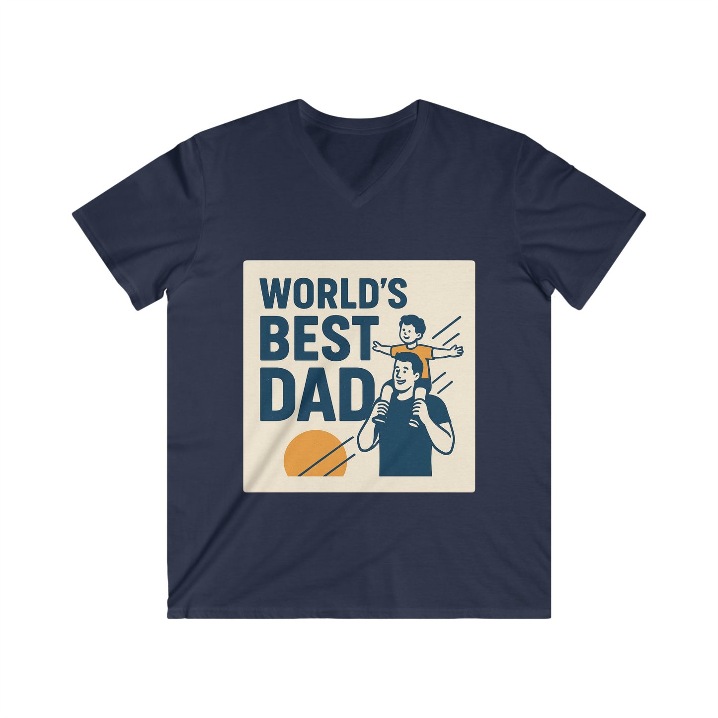 ''World's Best Dad'' T-Shirt