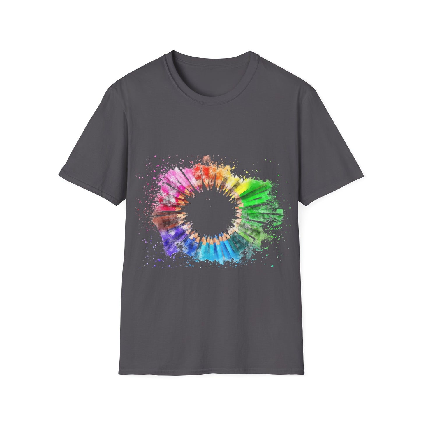 Colorful Rainbow Paint T-Shirt
