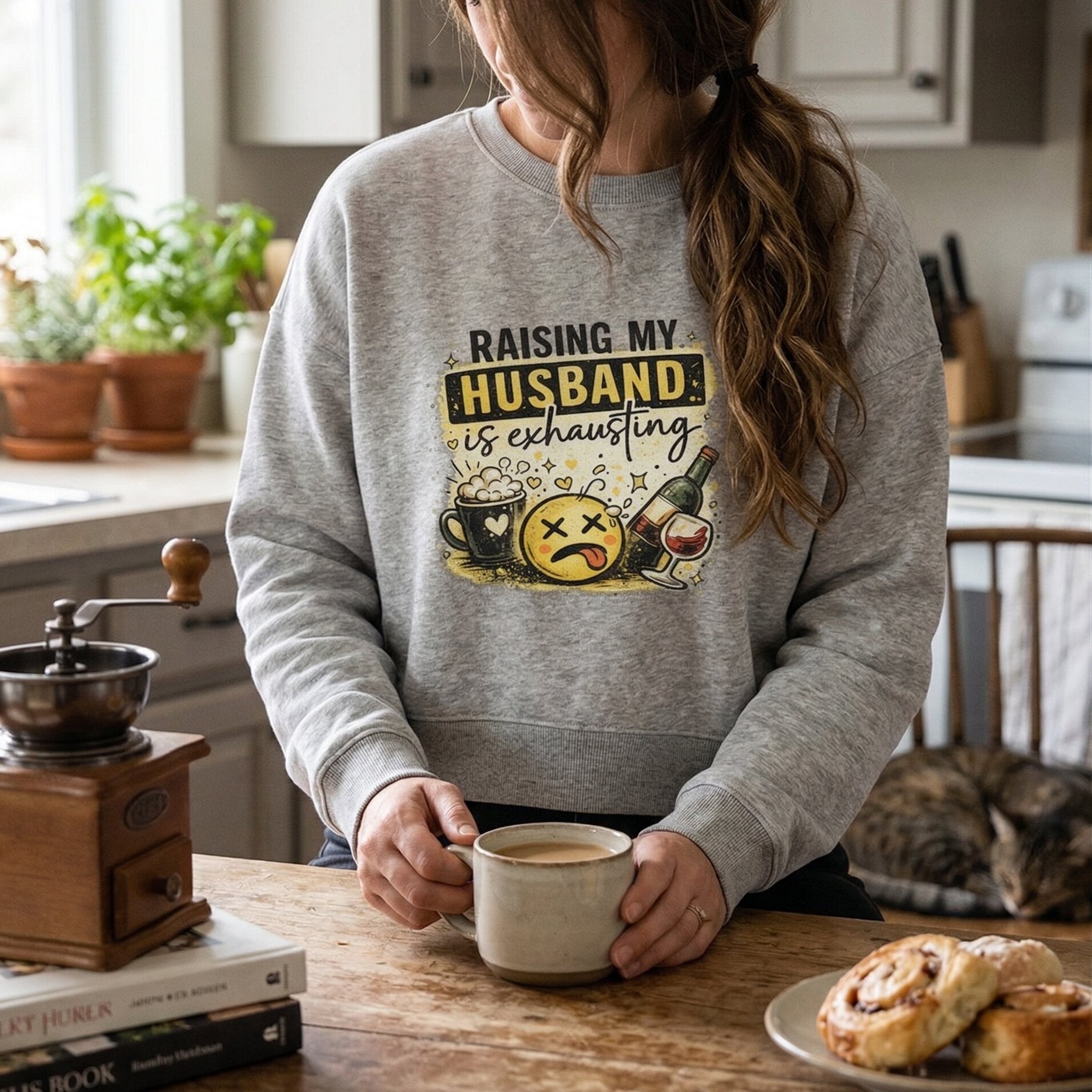 The "Modern Muse" Luxury Oversized Sweatshirt