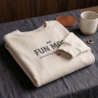 The Ultimate Everyday Essential: "FUN MOM" Crest Sweatshirt