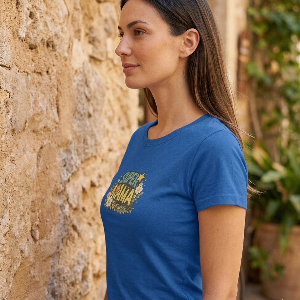 Super Mama Floral Tee