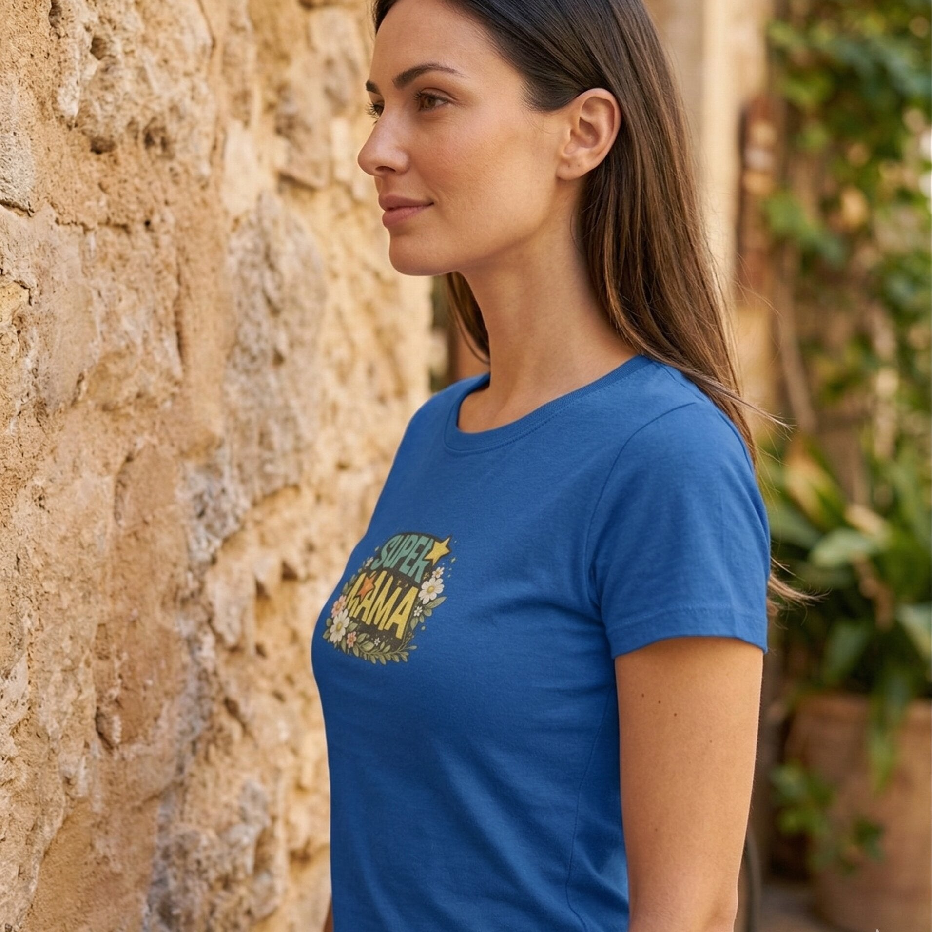 Super Mama Floral Tee