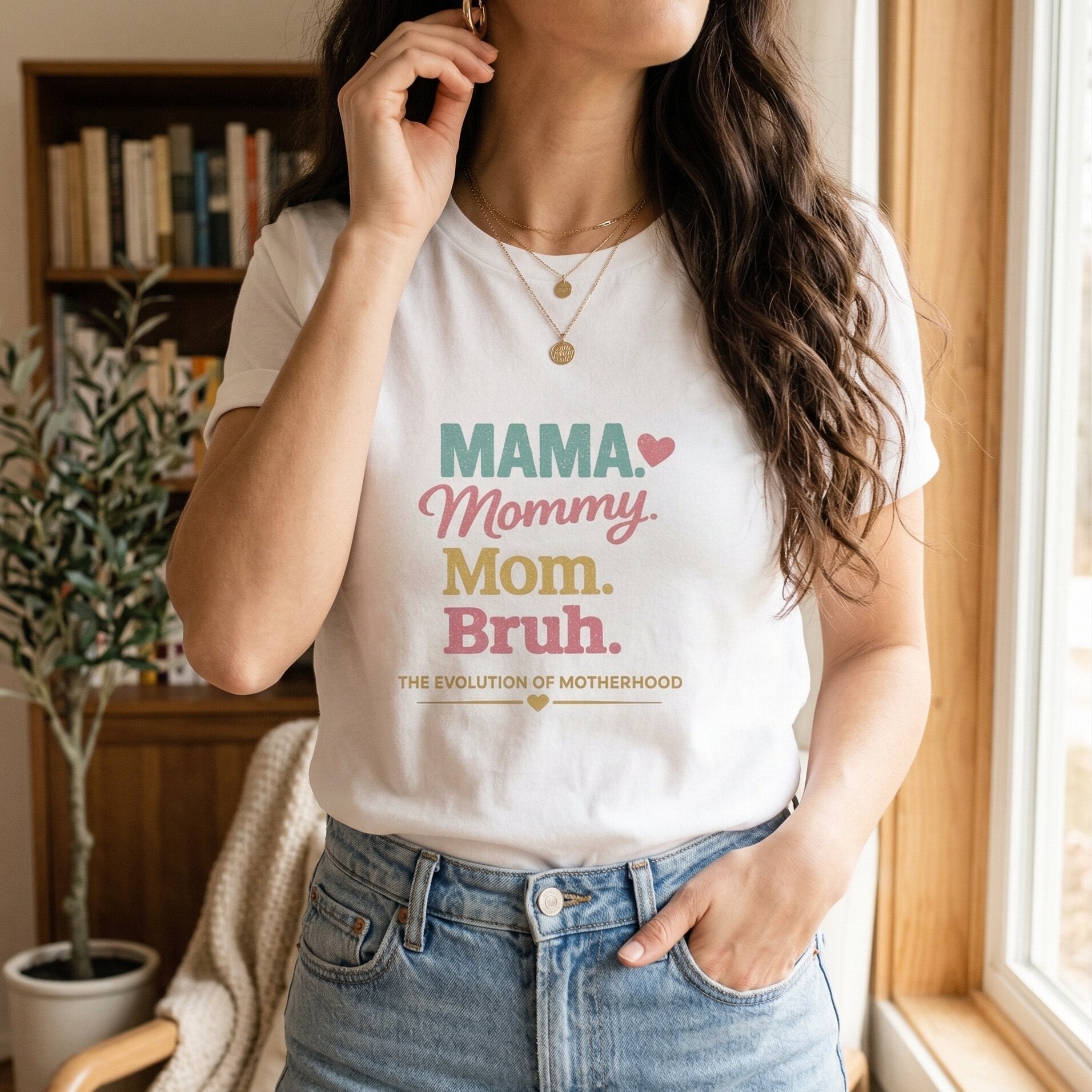 The Evolution of Motherhood Tee