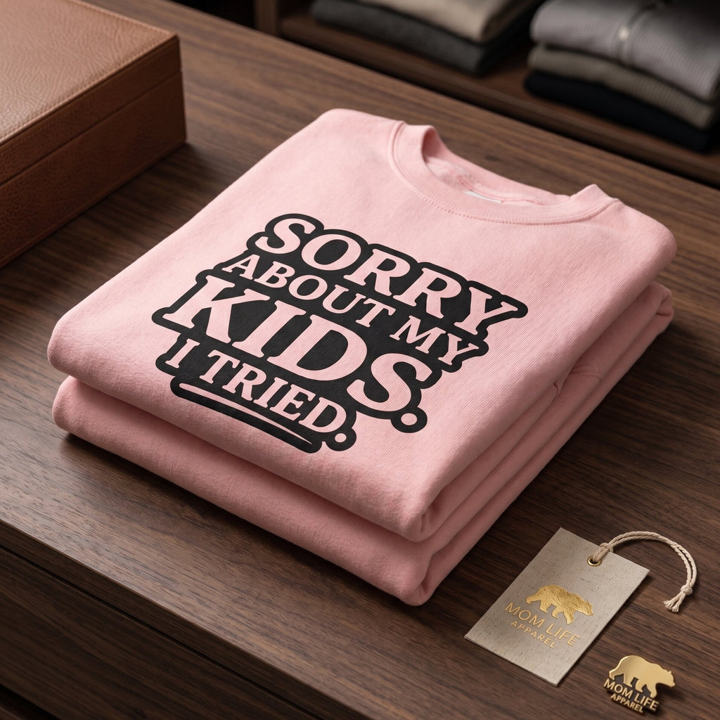 The Icon Sweatshirt: "Sorry About My Kids" Limited Edition