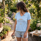 The "Mom Mantra" Signature V-Neck Essential