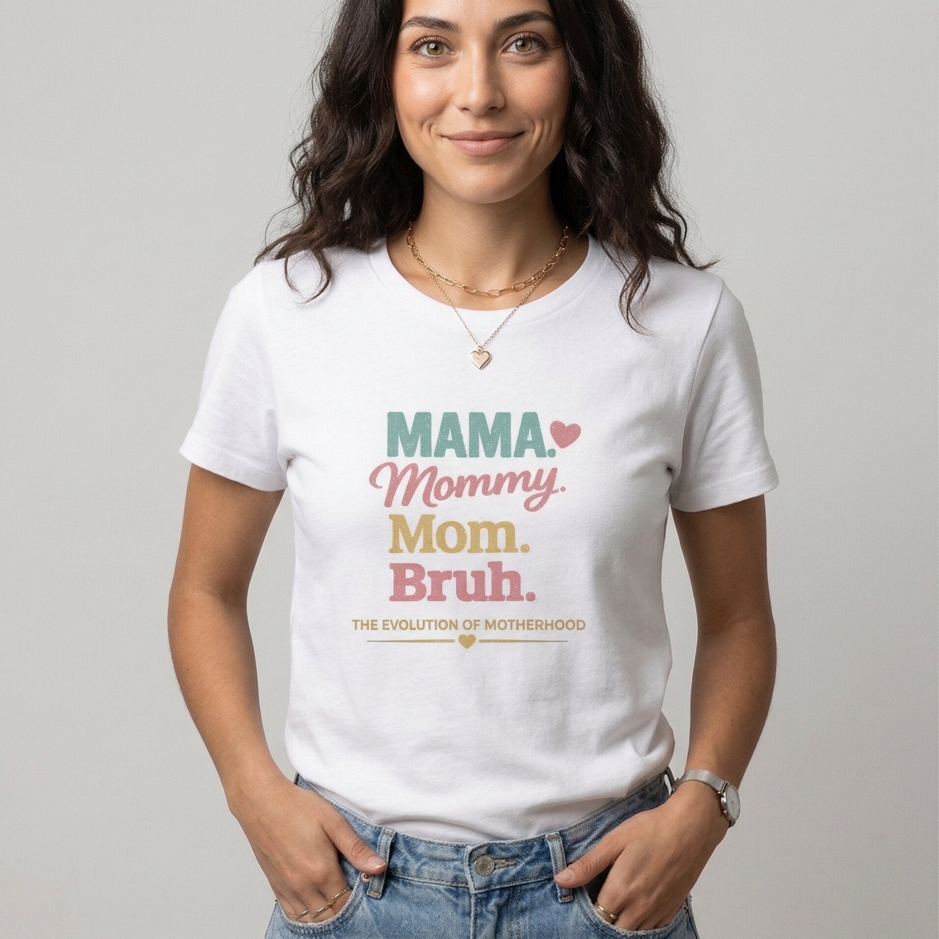 The Evolution of Motherhood Tee