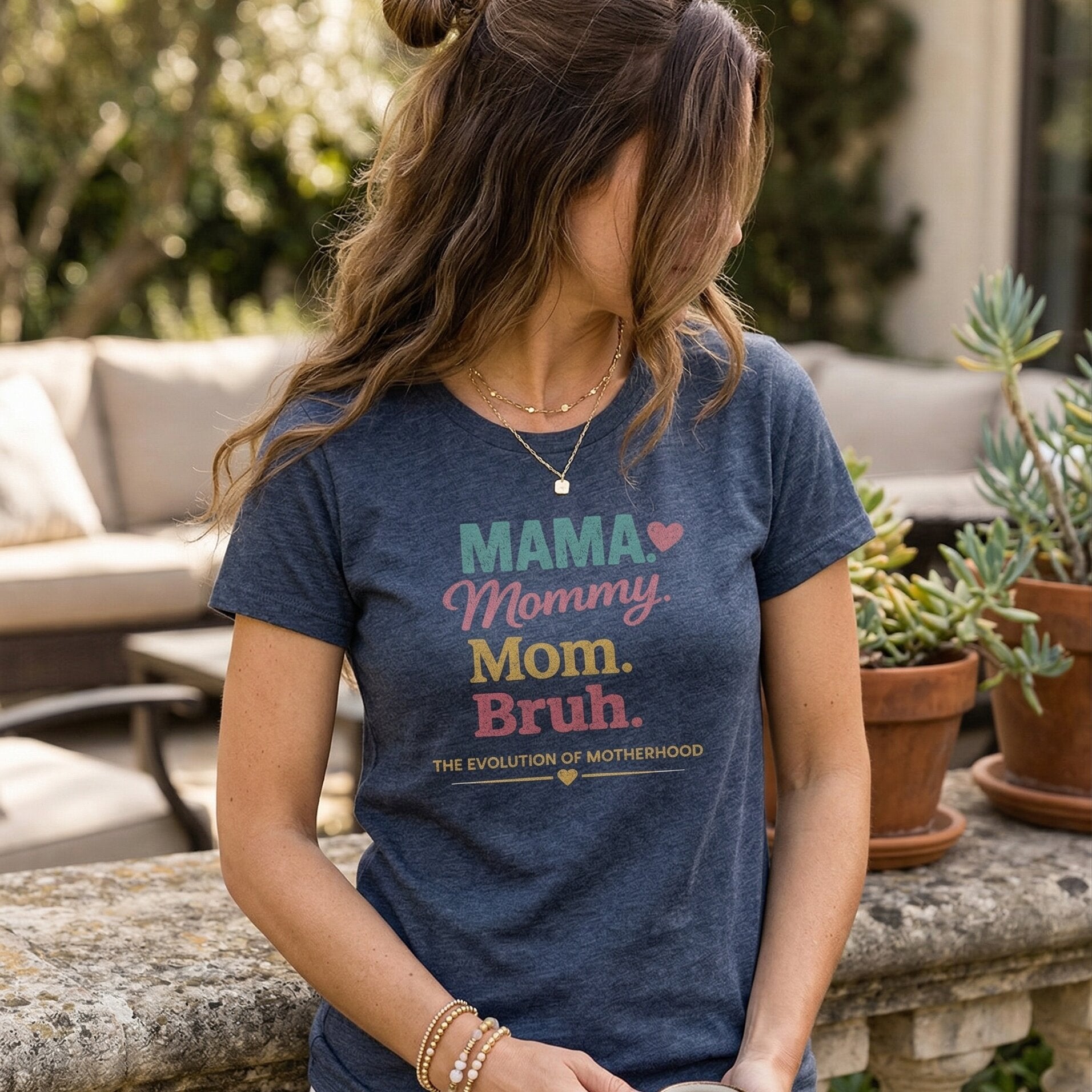 The Evolution of Motherhood Tee